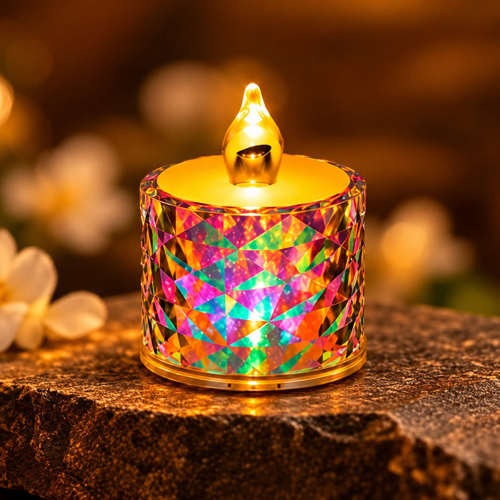 FlexOn flameless LED tealight candles – pack of 12